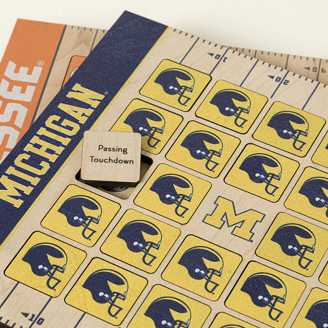 College Football Game Day Bingo - Set of 2