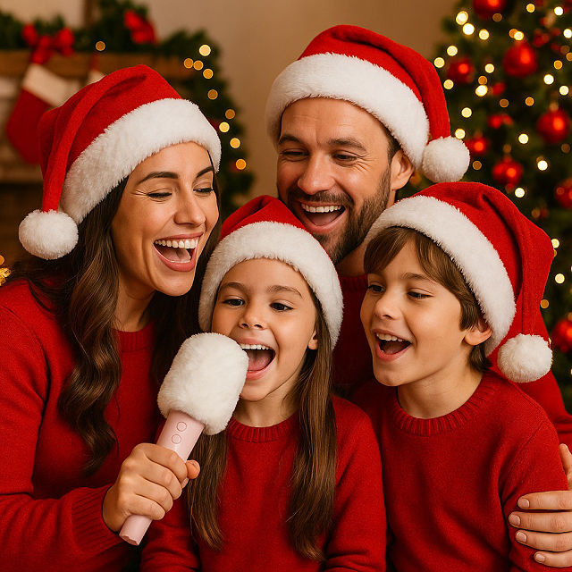 Voice Changing Karaoke Microphone Speaker