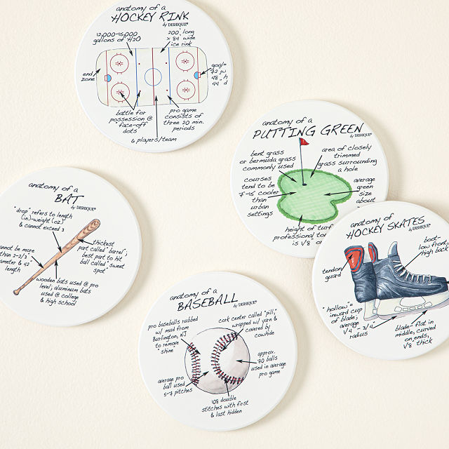 Anatomy of Sports Coasters