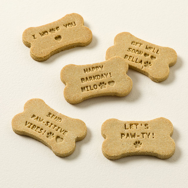 Custom Stamped Dog Biscuit â Set of 12