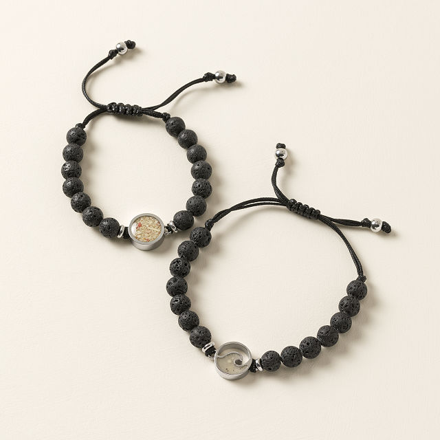 Custom Sand Lava Bead Bracelet
