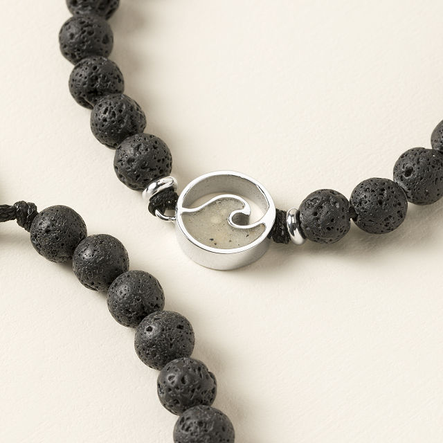 Custom Sand Lava Bead Bracelet