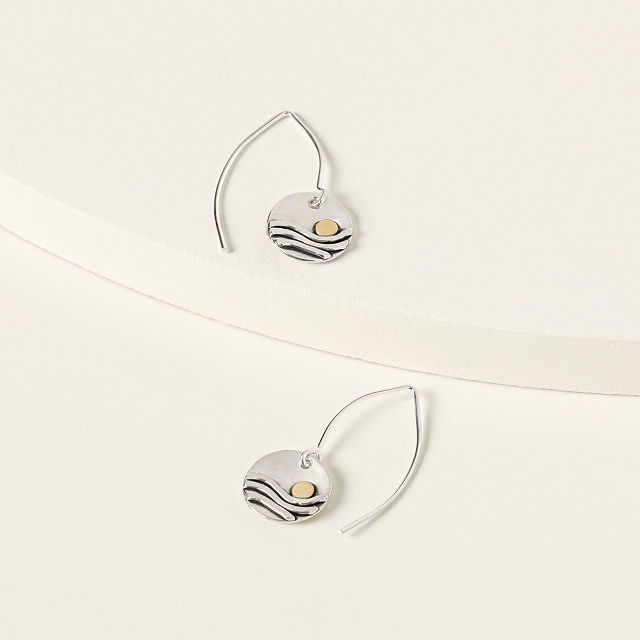 Ocean Reflections Drop Earrings