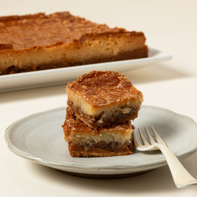Salted Caramel Gooey Butter Bars