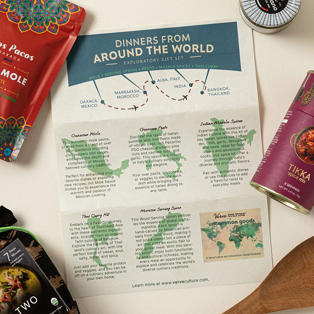 Dinners from Around the World Exploratory Set