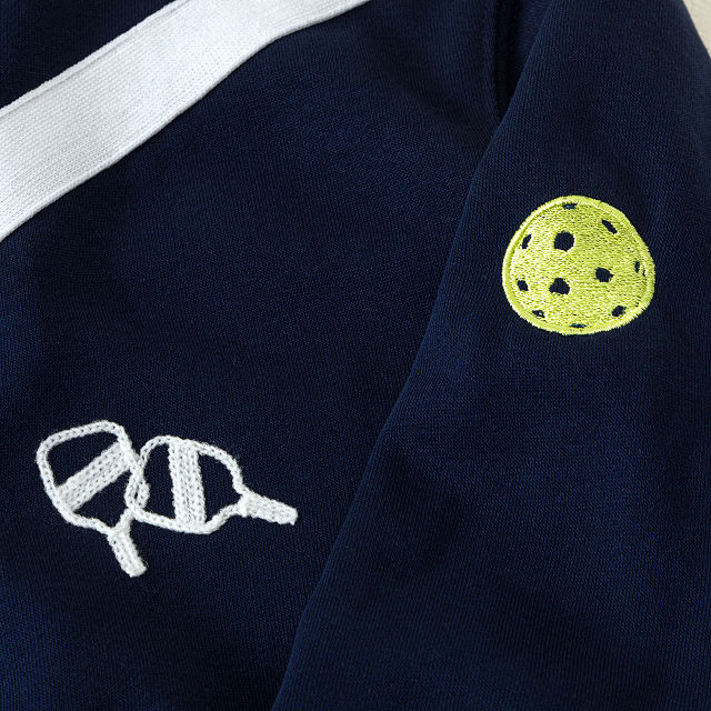 On The Court Pickleball Embroidered Sweatshirt