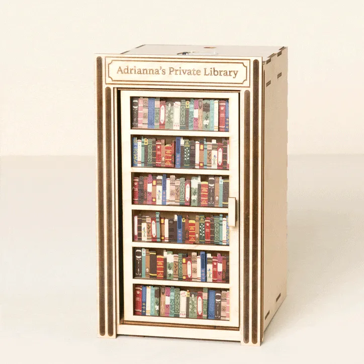 Mini Bookshelf Reading Nook