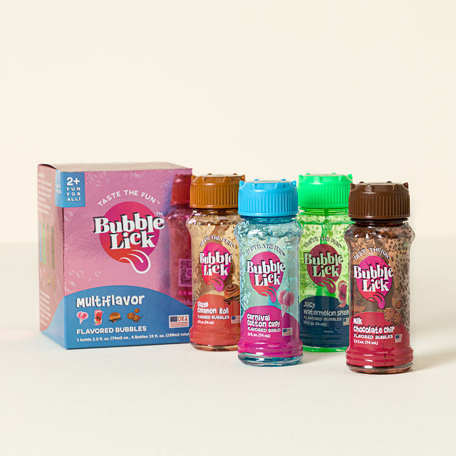 Lickable Bubbles Flavor Bursts - 4 Pack