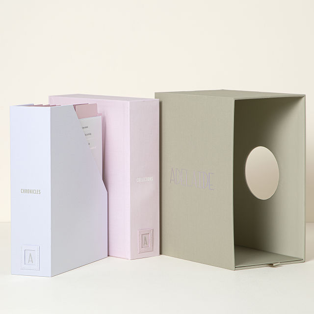 Personalized Baby Keepsake Library