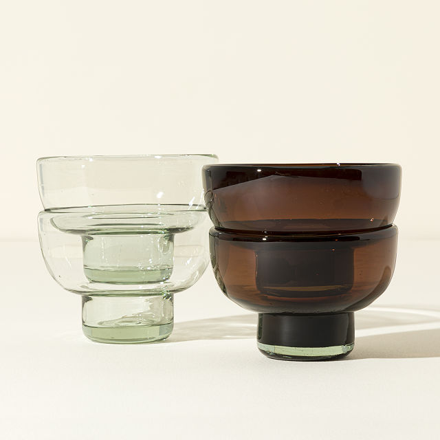 Handblown Margarita Glasses - Set of 2