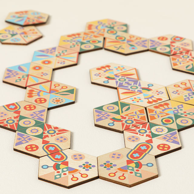 Tegula Wooden Tile Strategy Game