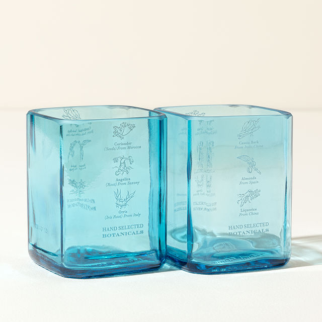 Reclaimed Gin Glasses - Set of 2