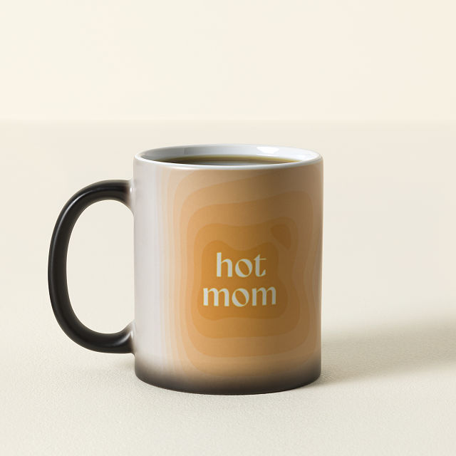 Mostly Cool (Sometimes Hot) Mom Color Change Mug