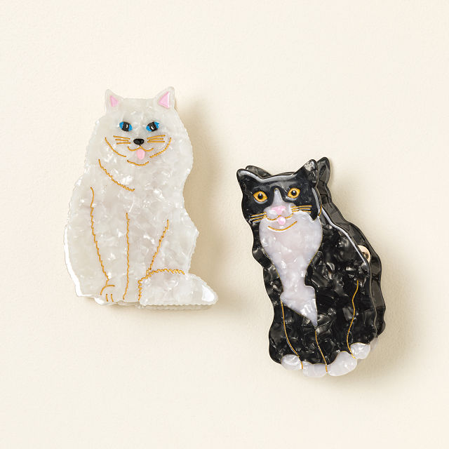 Cat Person's Hair Clip