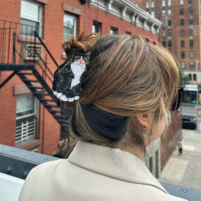 Cat Person's Hair Clip