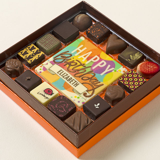Personalized Happy Birthday Chocolate Box