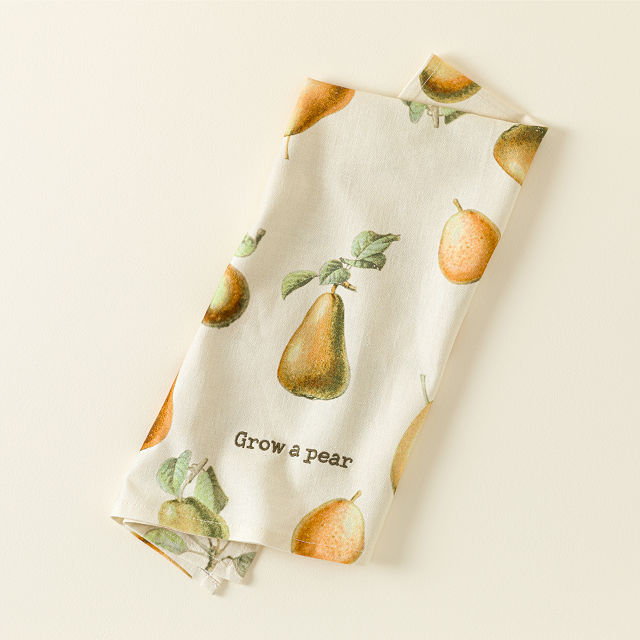 Grow a Pear Tea Towel