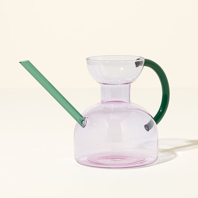 Indoor Handblown Glass Watering Can