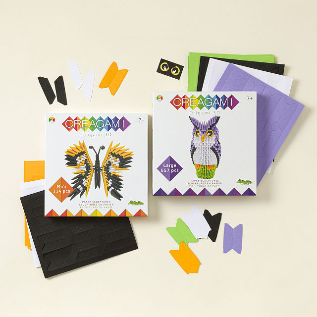 3D Origami Animal Kits