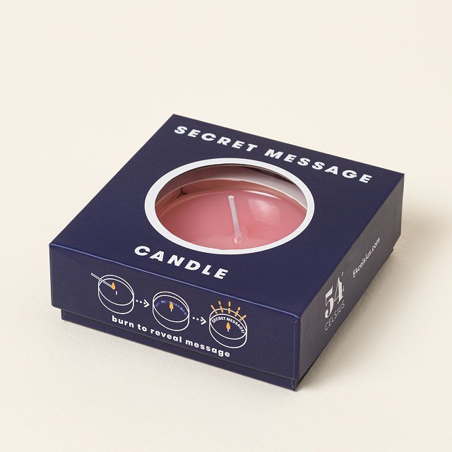 Magical Birthday Secret Message Candle