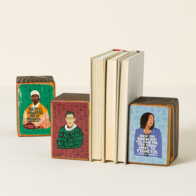Quotes by Iconic Women Bookends