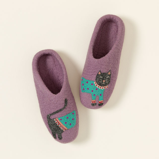 Cat Purrson's Slippers