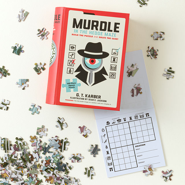 Murdle Mystery Jigsaw Puzzle