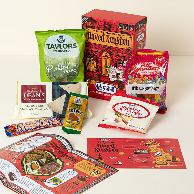 Taste of the U.K. Adventure Snack Box