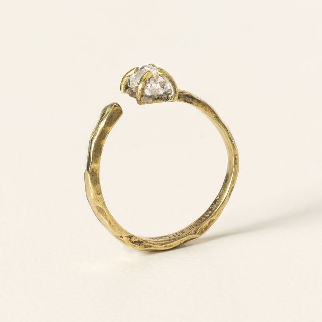 Guiding Light Herkimer Diamond Ring