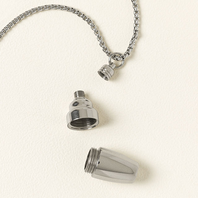 Tiny Cocktail Shaker Necklace