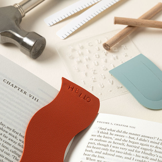 Make Your Own Stamped Bookmarks Kit