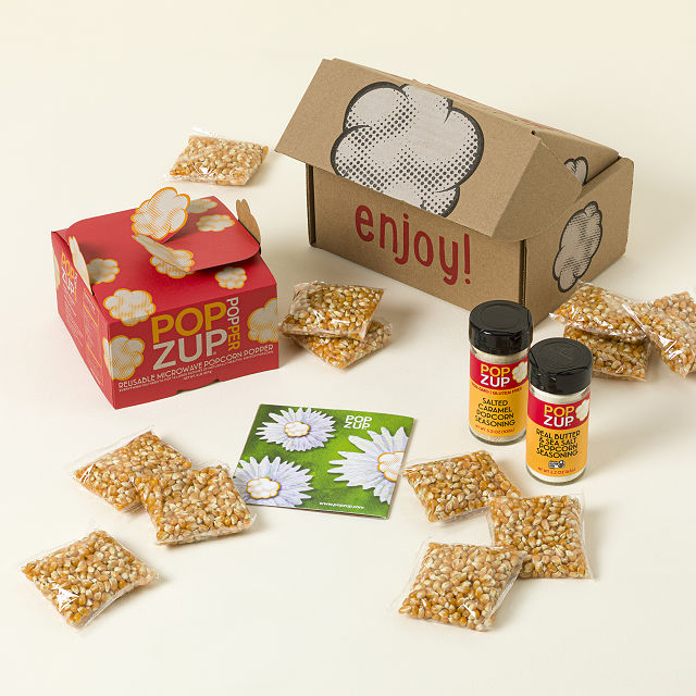 Sweet & Savory Popcorn & Reusable Popper Box
