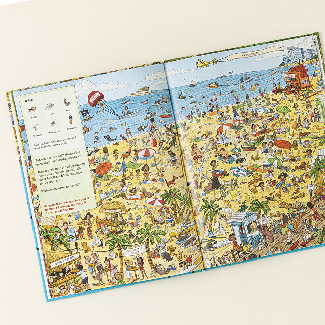 Where Did My Dog Go? Custom Search & Find Book