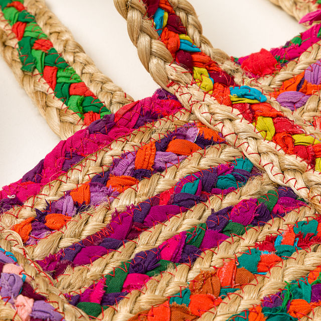 Repurposed Sari Tote Bag