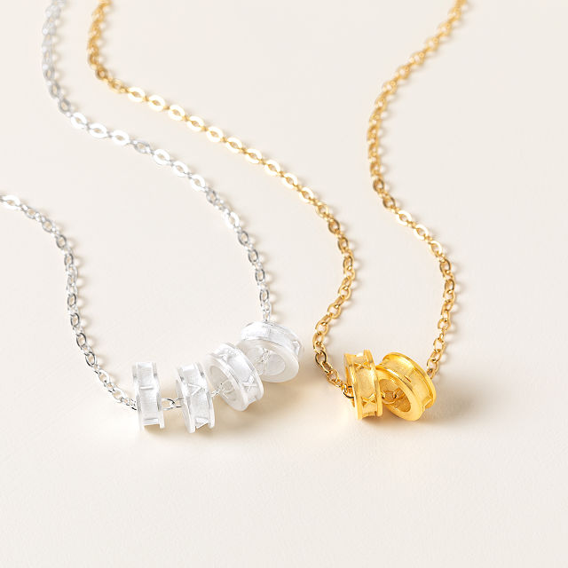 Custom Roman Numerals Necklace