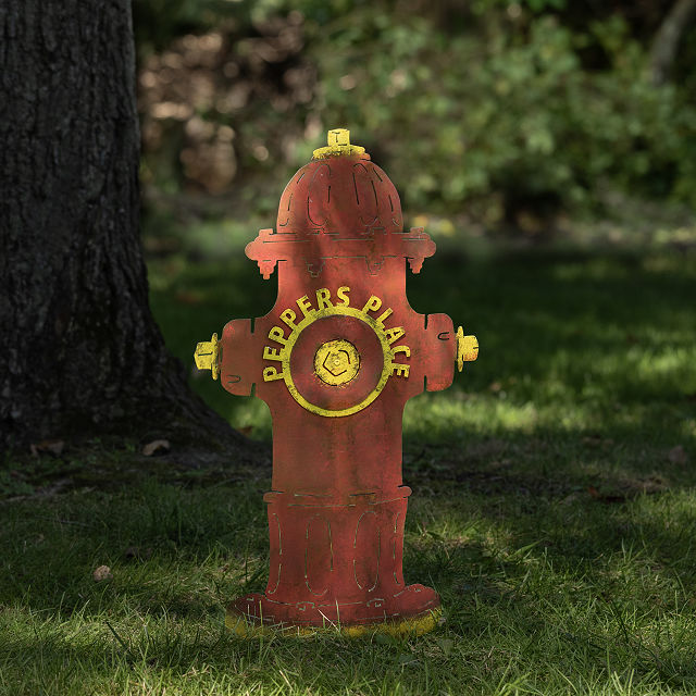Personalized Dog's Spot Garden Sculpture