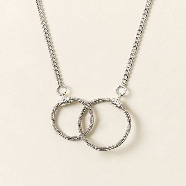Guitar String Harmony Necklace