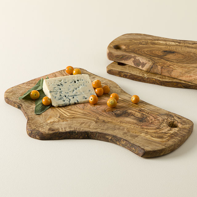 One-of-a-Kind Italian Olivewood Serving Board