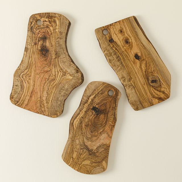 One-of-a-Kind Italian Olivewood Serving Board
