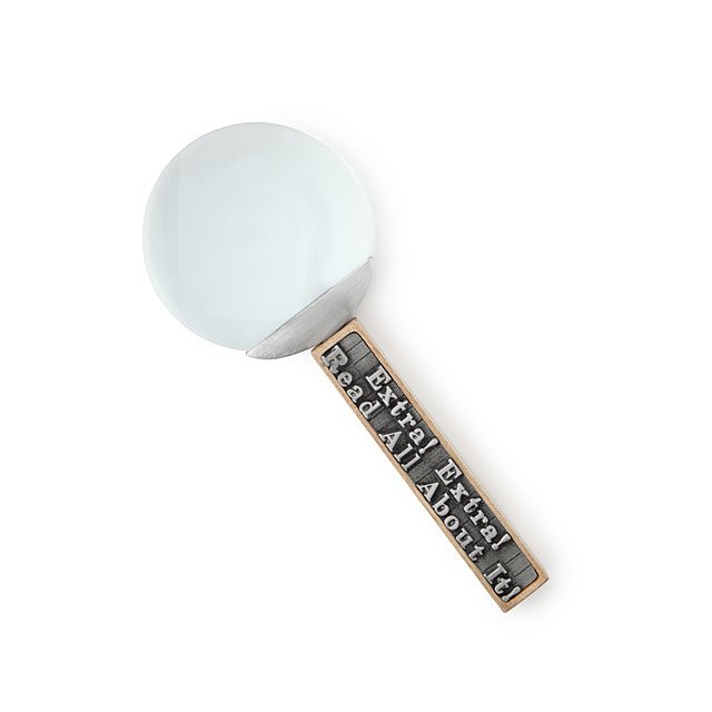 Hot Off the Press Magnifying Glass