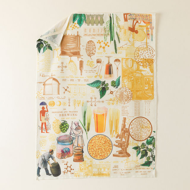 The Science of Beer Dish Towel
