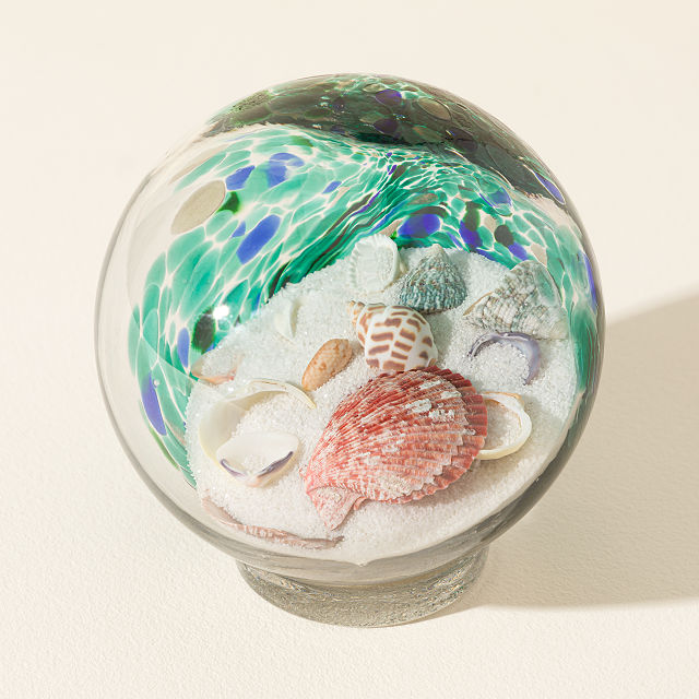 Seashell & Sand Globe