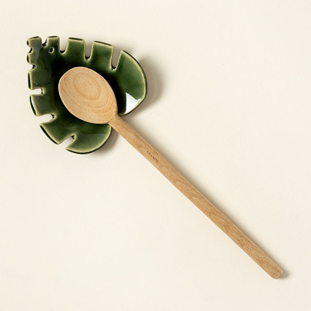 Handmade Monstera Leaf Spoon Rest