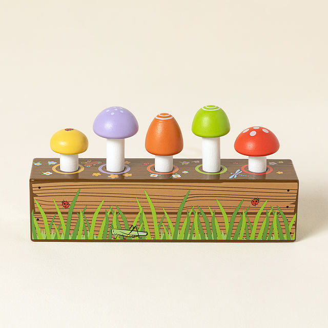 Toddler Pop & Play Jumpinâ Mushroom Garden