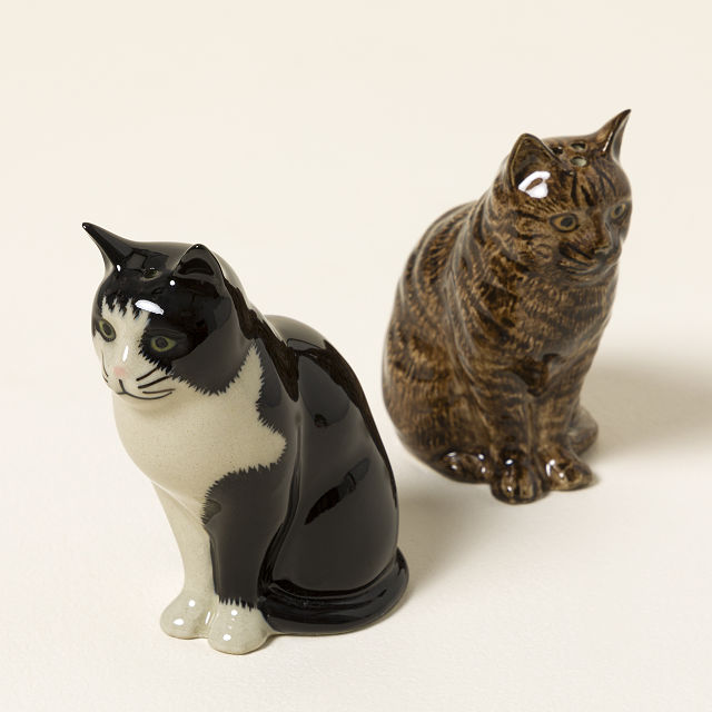Kitty Cats Ceramic Salt & Pepper Shakers