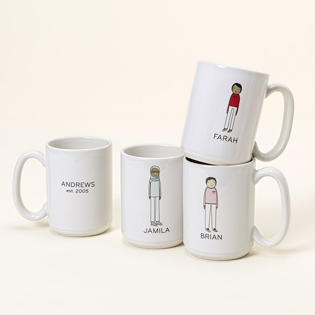 Personalized Family Mugs