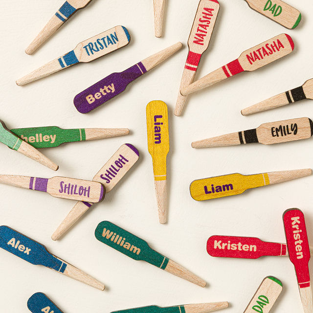 Custom Colored Cribbage Board Pegs