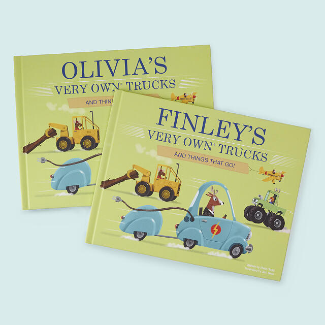 Personalized My Very Own Trucks Book