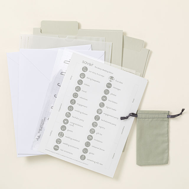Wedding Keepsake Library