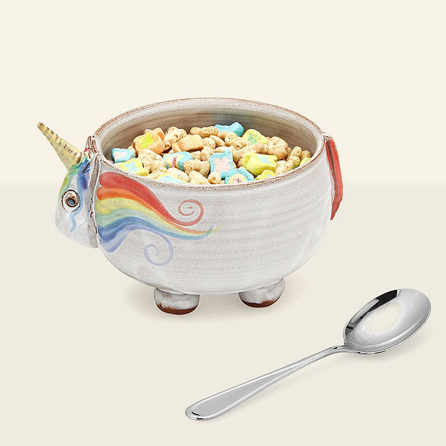 Elwood the Unicorn Cereal Bowl